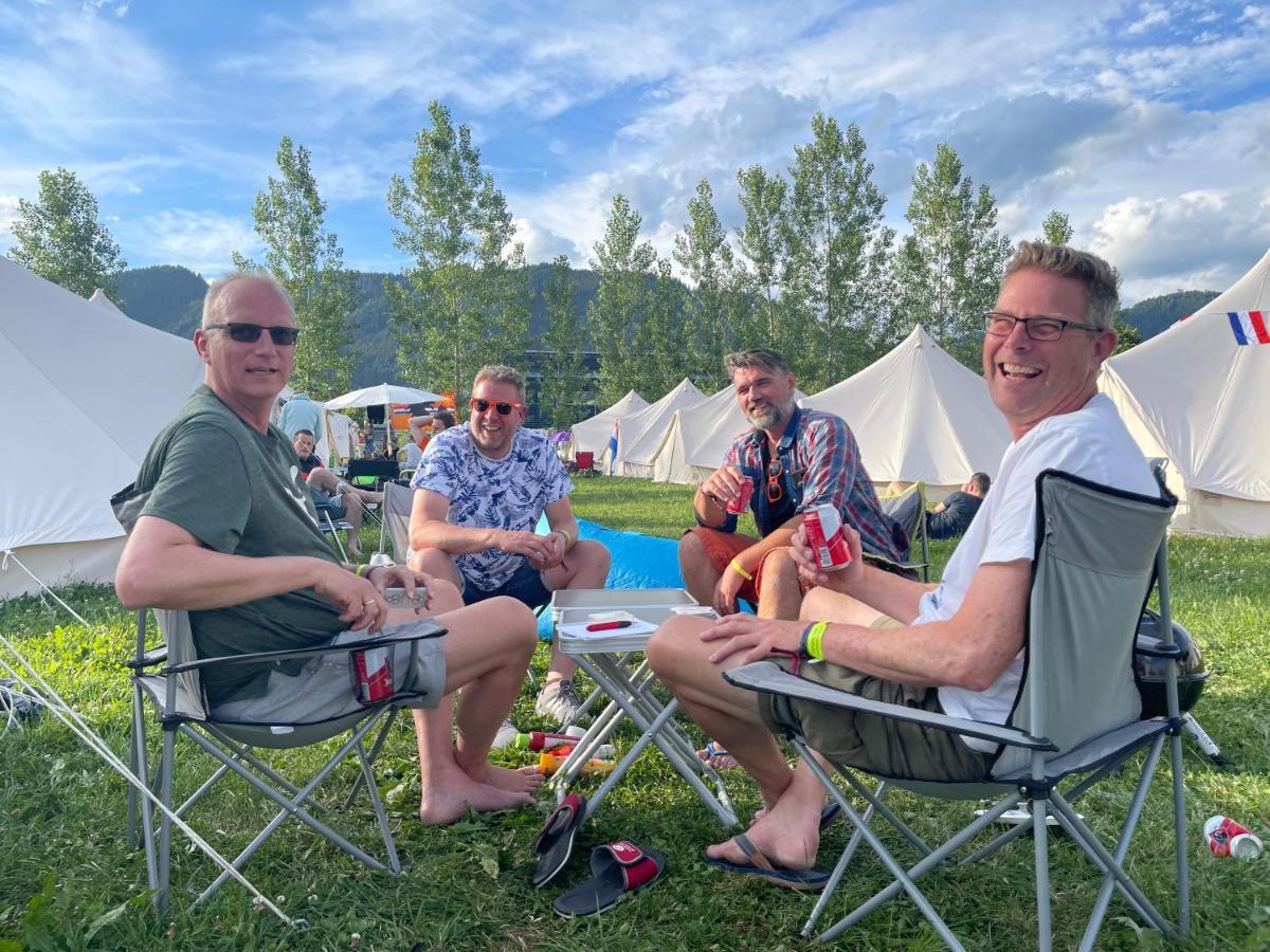 Grandprixcamp, Closest To The Red Bull Ring, Up To 4 Guests In A Tent Spielberg Bei Knittelfeld Exterior foto